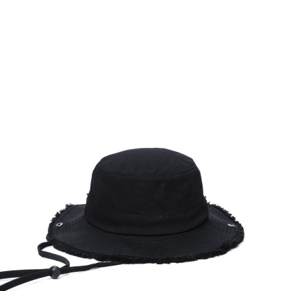 Панама мужская односторонняя коттон черная НАНТ 804-906