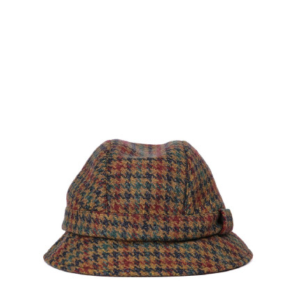 Панама жіноча одностороння вовна бордово-зелена БЕАТРІКС 932-586