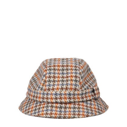 Панама жіноча одностороння вовна помаранчево-блакитна БЕАТРІКС 932-609