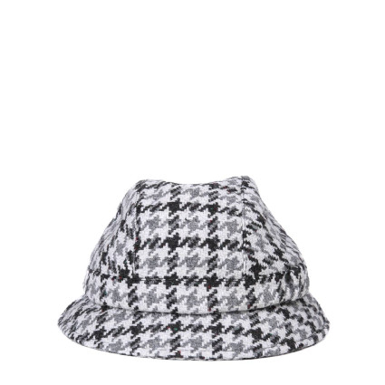 Панама жіноча одностороння вовна сіро-чорна БЕАТРІКС 932-616