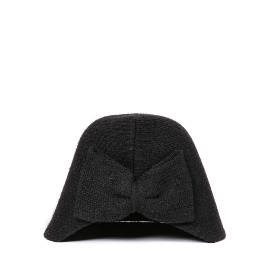 Панама жіноча в'язана вовна чорна НІКО 952-218, фото 2