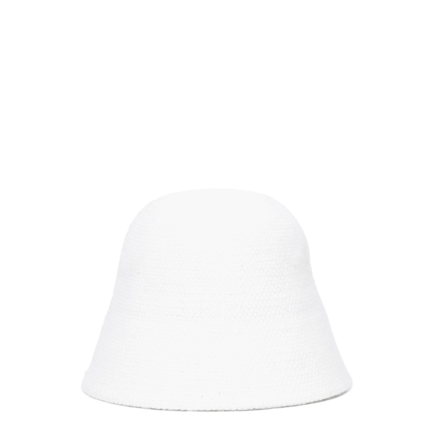 Панама жіноча в'язана вовна біла СЕЛІН 996-106, фото 1