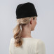 Пилотка женская шерсть черная ВИКТОРИЯ 932-517, фото 4