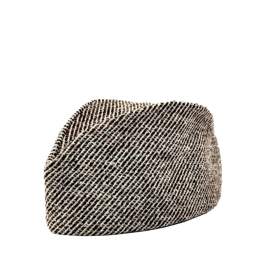 Пилотка женская шерсть коричневая ВИКТОРИЯ 932-524, фото 1