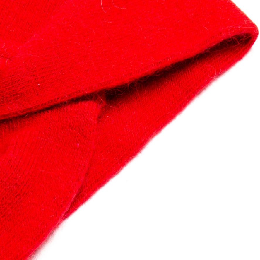 Пов'язка на голову жіноча вовна червона ДЖИНЕТ 249-692, фото 2