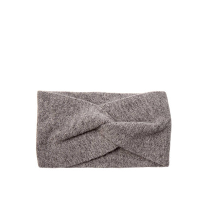 Пов'язка на голову жіноча вовна сіра ДЖИНЕТ 256-324 Пов'язка на голову жіноча вовна сіра ДЖИНЕТ 256-324