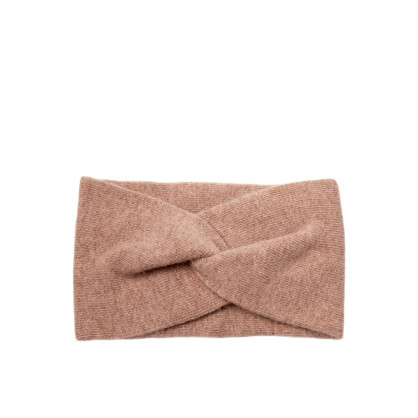 Пов'язка на голову жіноча вовна бежева ДЖИНЕТ 644-671