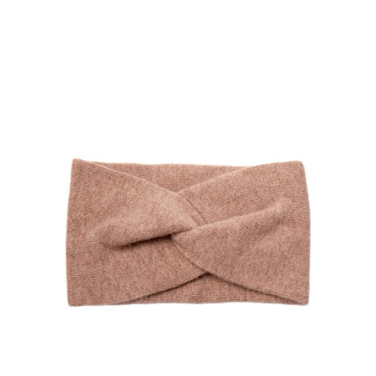 Повязка на голову женская шерсть бежевая ДЖИНЕТ 644-671