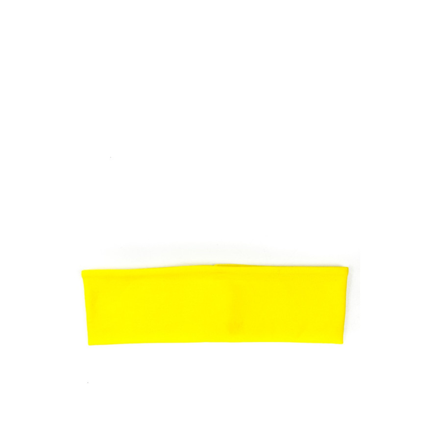 Пов'язка на голову жіноча бавовна жовта AILISH 120-143, фото 2