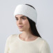 Пов'язка на голову жіноча вовна біла ЛІСАН 564-503, фото 3