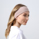 Пов'язка на голову жіноча бавовна бежева АЙРІН 741-560, фото 3