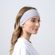 Пов'язка на голову жіноча бавовна сіра АЙРІН 741-584, фото 3