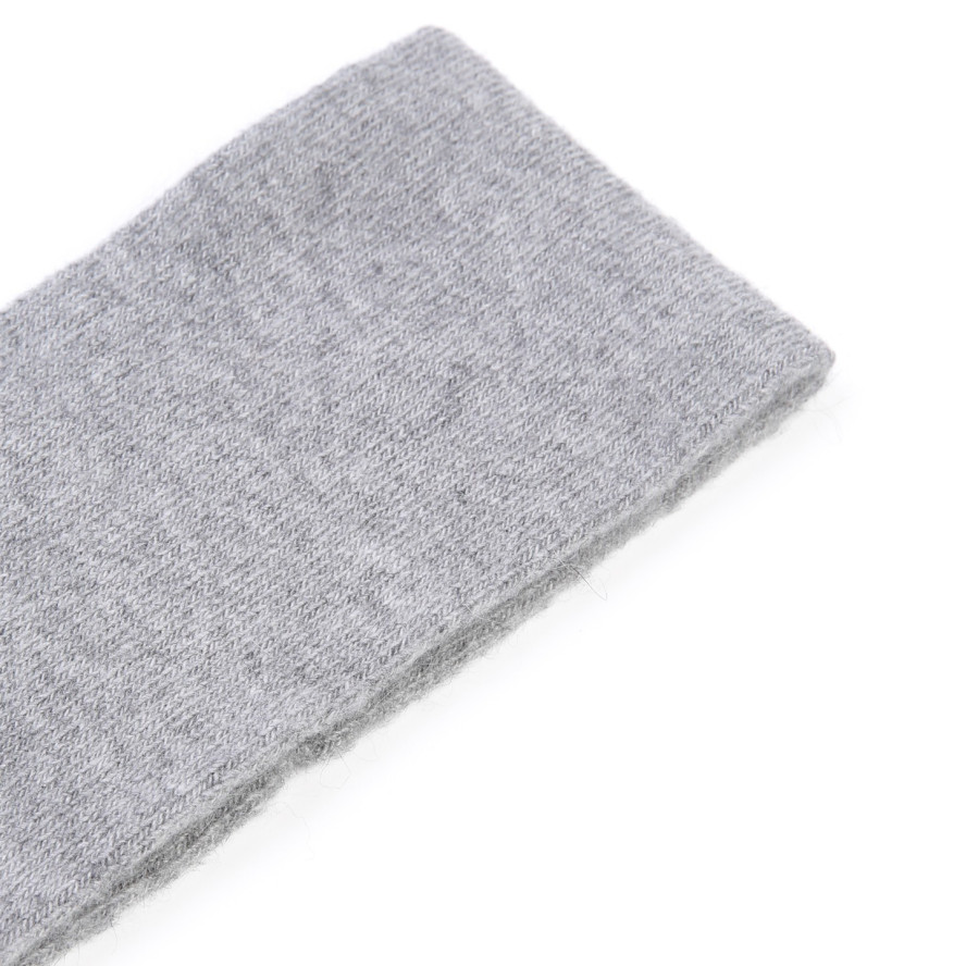 Пов'язка на голову жіноча вовна сіра ФЛО 863-705, фото 2