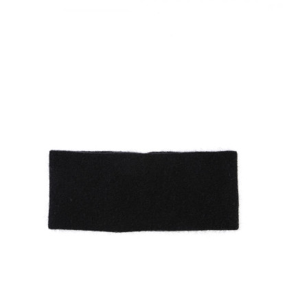 Пов'язка на голову жіноча вовна чорна ФЛО 863-712 Пов'язка на голову жіноча вовна чорна ФЛО 863-712