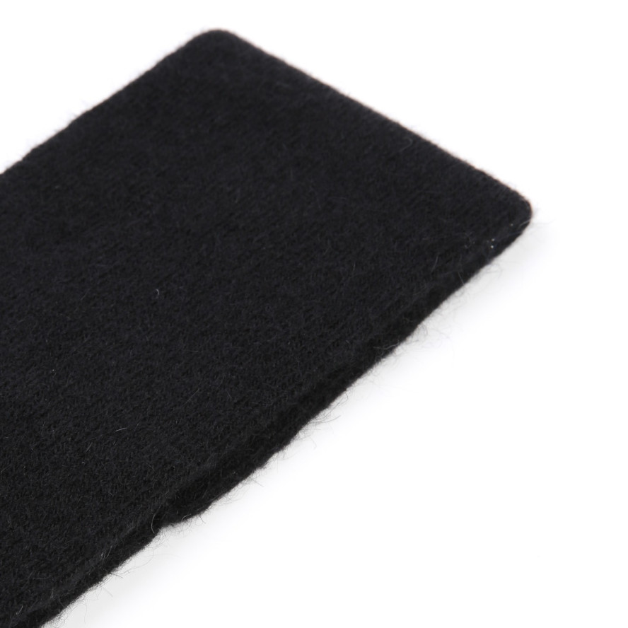 Пов'язка на голову жіноча вовна чорна ФЛО 863-712, фото 2