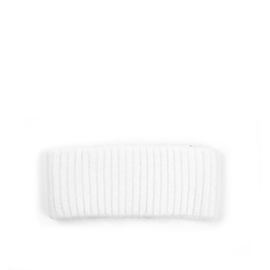 Пов'язка на голову жіноча віскоза з ангорою біла ЛЕАРА 880-429, фото 1