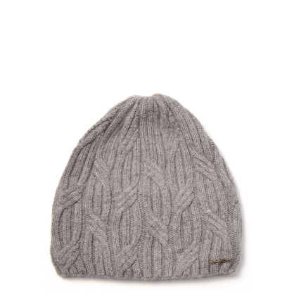 Шапка біні жіноча вовна сіра AMALA 233-111 Шапка біні жіноча вовна сіра AMALA 233-111