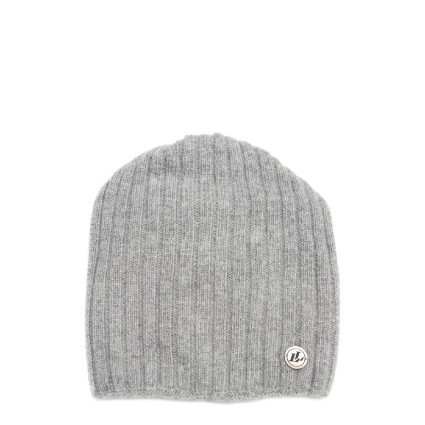 Шапка колпак мужская шерсть серая LIORA 947-292