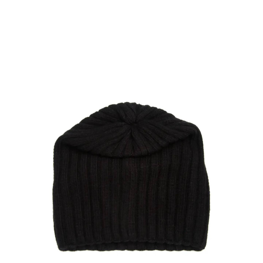 Шапка колпак женская шерсть черная LIORA 947-315, фото 2