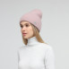 Шапка біні жіноча ангора рожева OLIVIA 974-601, фото 3