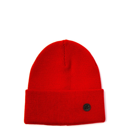Шапка біні жіноча бавовна червона DOREEN 232-076