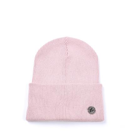 Шапка біні жіноча бавовна рожева GELATO 249-623