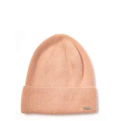 Шапка біні жіноча ангора бежева WILDE 251-923