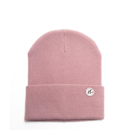 Шапка біні жіноча віскоза рожевий LIAM 644-848