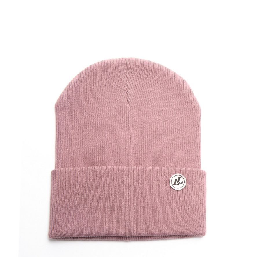 Шапка біні жіноча віскоза рожевий LIAM 644-848, фото 1