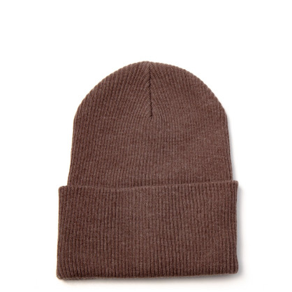 Шапка бини женская хлопок коричневая GELATO 644-886