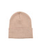 Шапка біні жіноча бавовна бежева FREYA 660-442