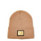 Шапка біні жіноча бавовна бежева SHANE 660-534