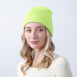 Шапка біні жіноча бавовна жовта FREYA 667-601, фото 3