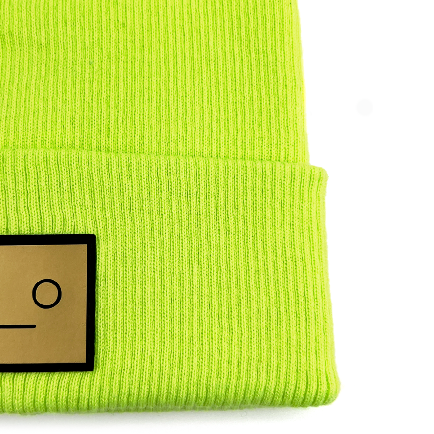 Шапка біні чоловіча бавовна жовта SHANE 667-656, фото 2