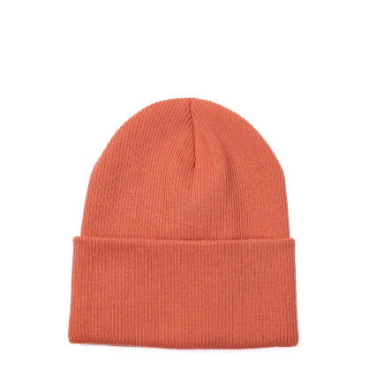 Шапка бини женская хлопок оранжевая FREYA 676-511