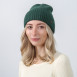 Шапка біні жіноча вовна зелена FREDERICK 699-770, фото 3