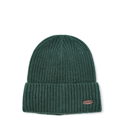 Шапка біні жіноча вовна зелена FREDERICK 699-770