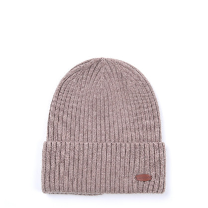 Шапка біні жіноча вовна коричнева FREDERICK 699-787