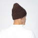 Шапка біні чоловіча вовна коричнева FREDERICK 699-794, фото 4