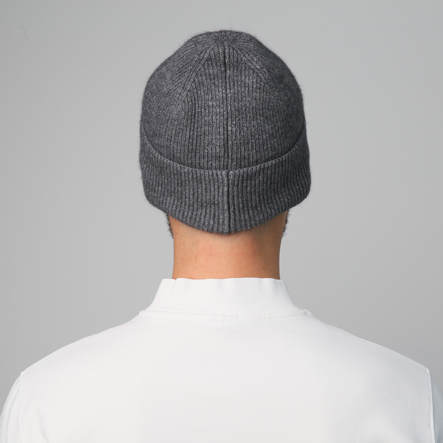 Шапка по голове мужская шерсть серая ERIC 947-444, фото 5