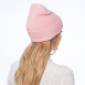 Шапка біні жіноча віскоза рожева CHERIL 968-753, фото 4