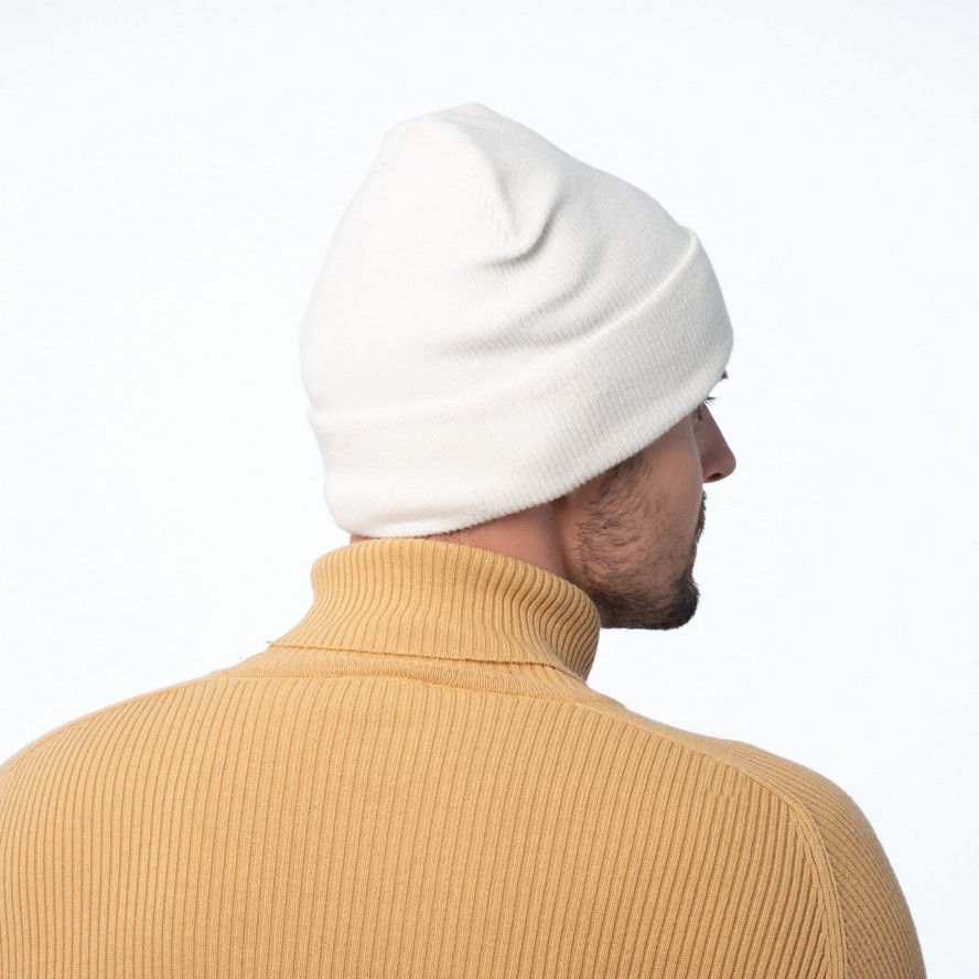 Шапка біні чоловіча віскоза біла CHERIL 968-760, фото 6