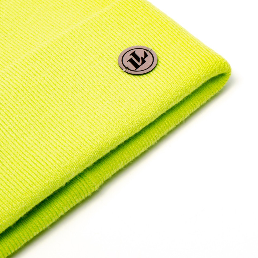 Шапка бини женская вискоза желтая RUTH 977-762, фото 2