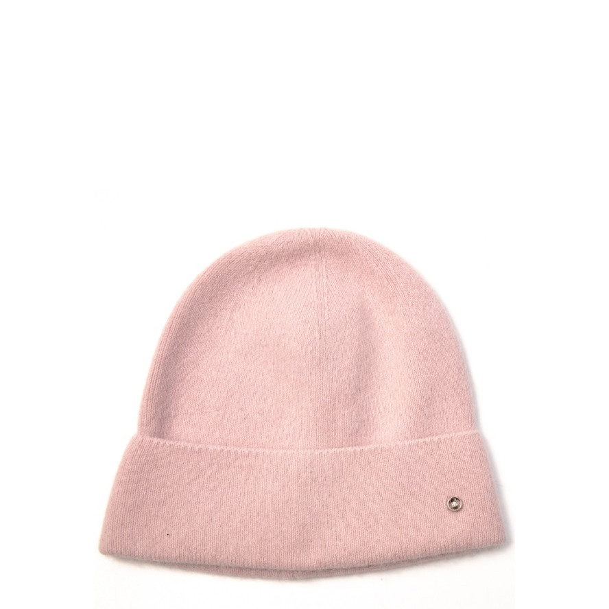 Шапка бини женская ангора розовая JUNE 001-022, фото 1