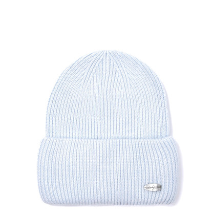 Шапка біні жіноча вовна блакитна GEORGE 013-063 Шапка біні жіноча вовна блакитна GEORGE 013-063