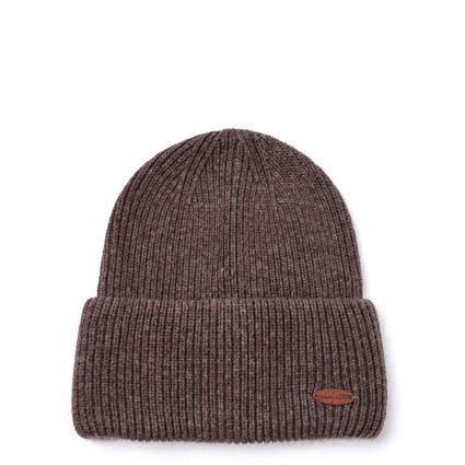 Шапка біні жіноча вовна коричнева GEORGE 019-515 Шапка біні жіноча вовна коричнева GEORGE 019-515