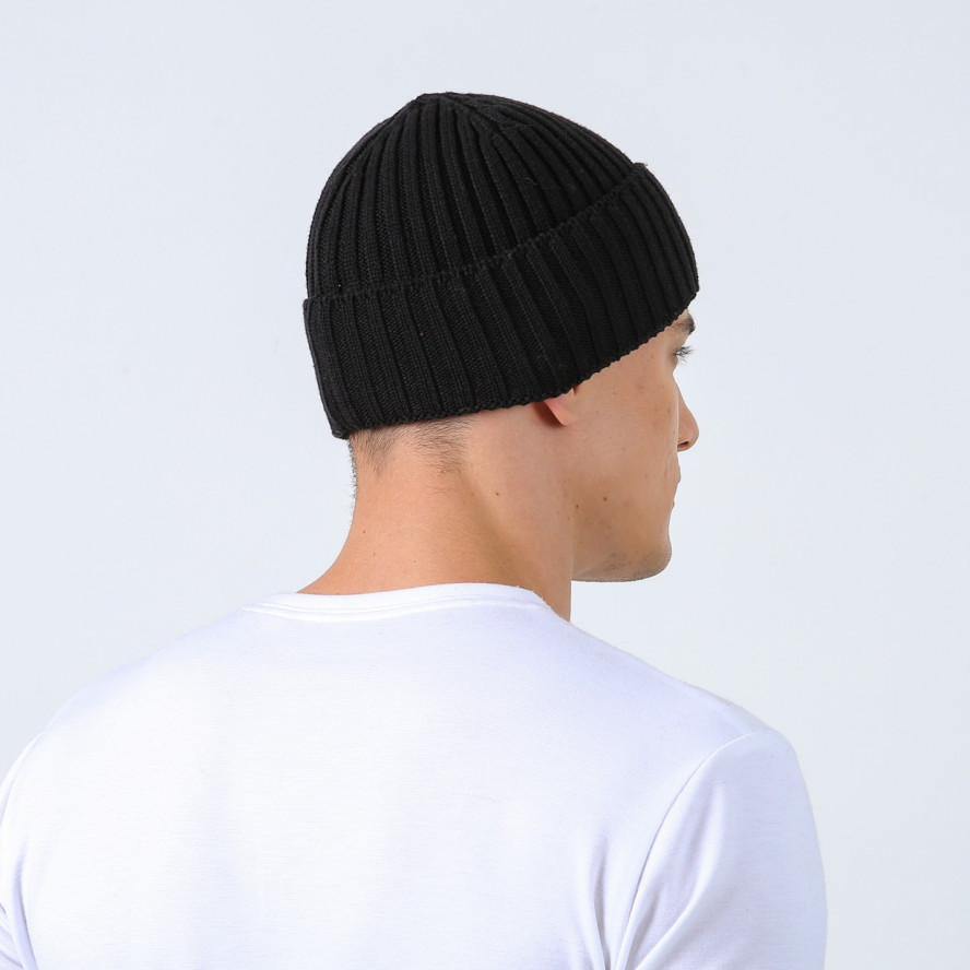 Шапка по голове мужская хлопок черная TEDDY 019-874, фото 4