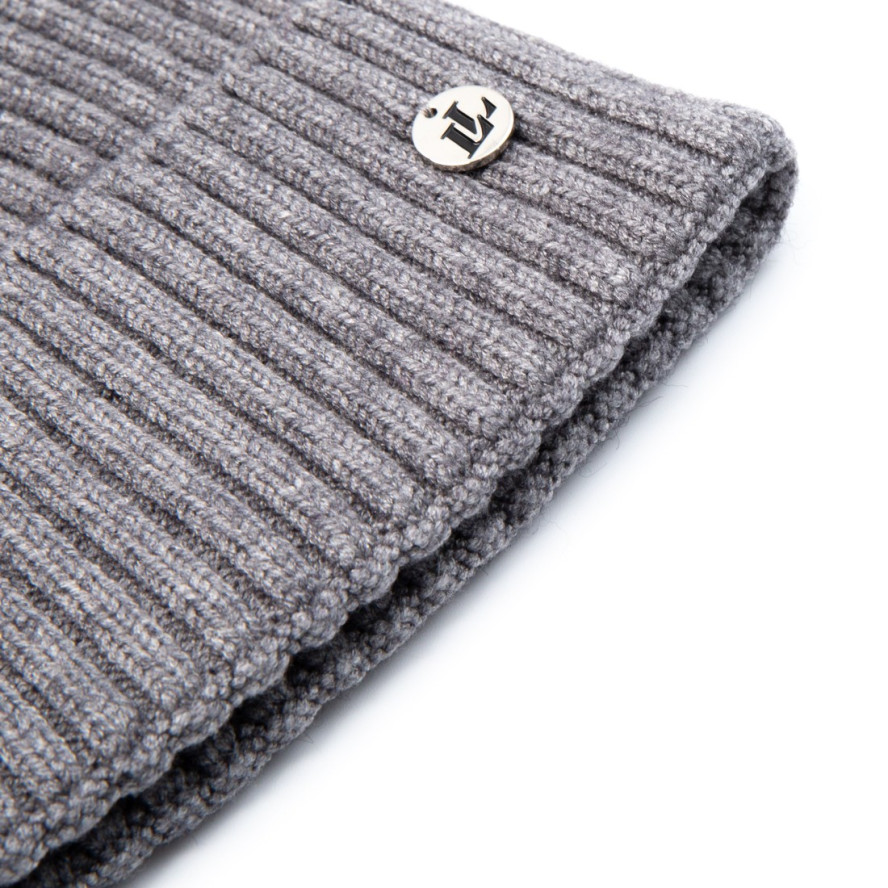 Шапка по голові чоловіча віскоза сіра LESTER 040-403, фото 2