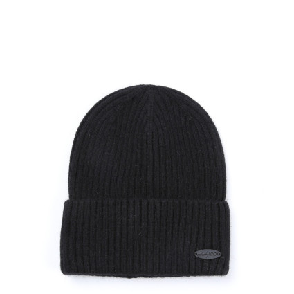 Шапка бини мужская шерсть черная FREDERICK 040-434 Шапка бини мужская шерсть черная FREDERICK 040-434