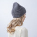 Шапка біні жіноча вовна сіра FREDERICK 065-970, фото 4